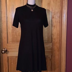 H&M Ribbed Mock Turtleneck Dress